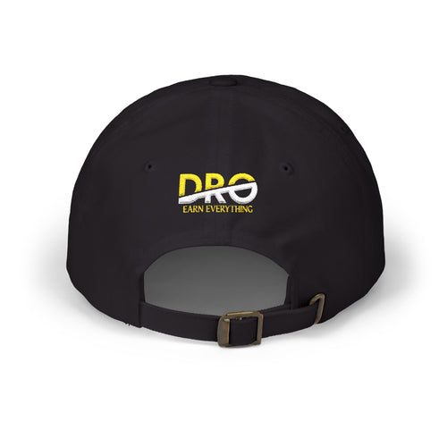 Classic Dad Cap — "PRO" Earn Everything Embroidered Baseball Hat