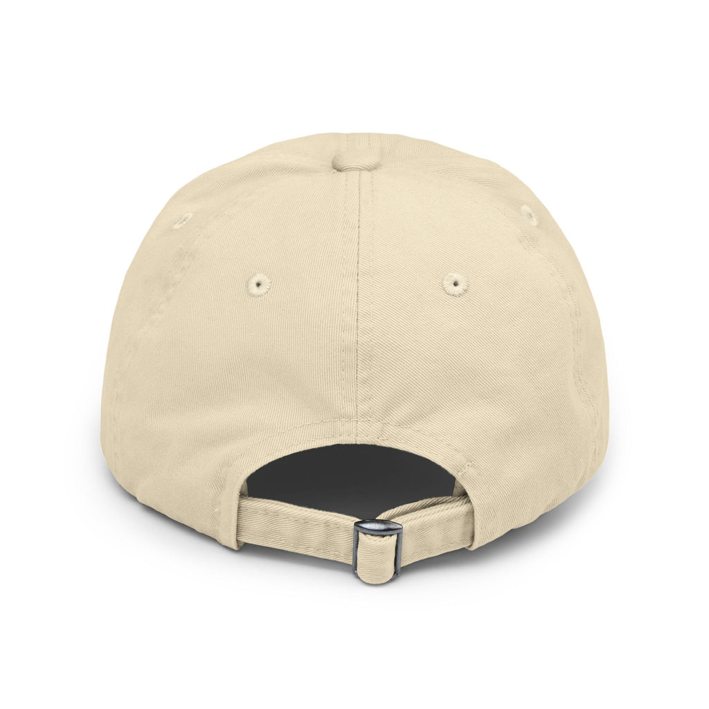 Distressed Baseball Cap — "Pro: Earn Everything" Embroidered Dad Hat