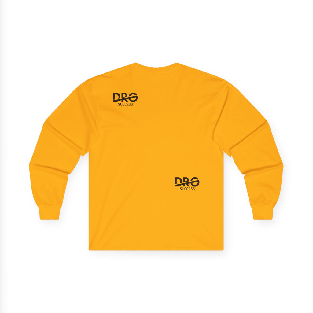Long Sleeve Tee — 'Pro Success' Minimalist Motivational Design