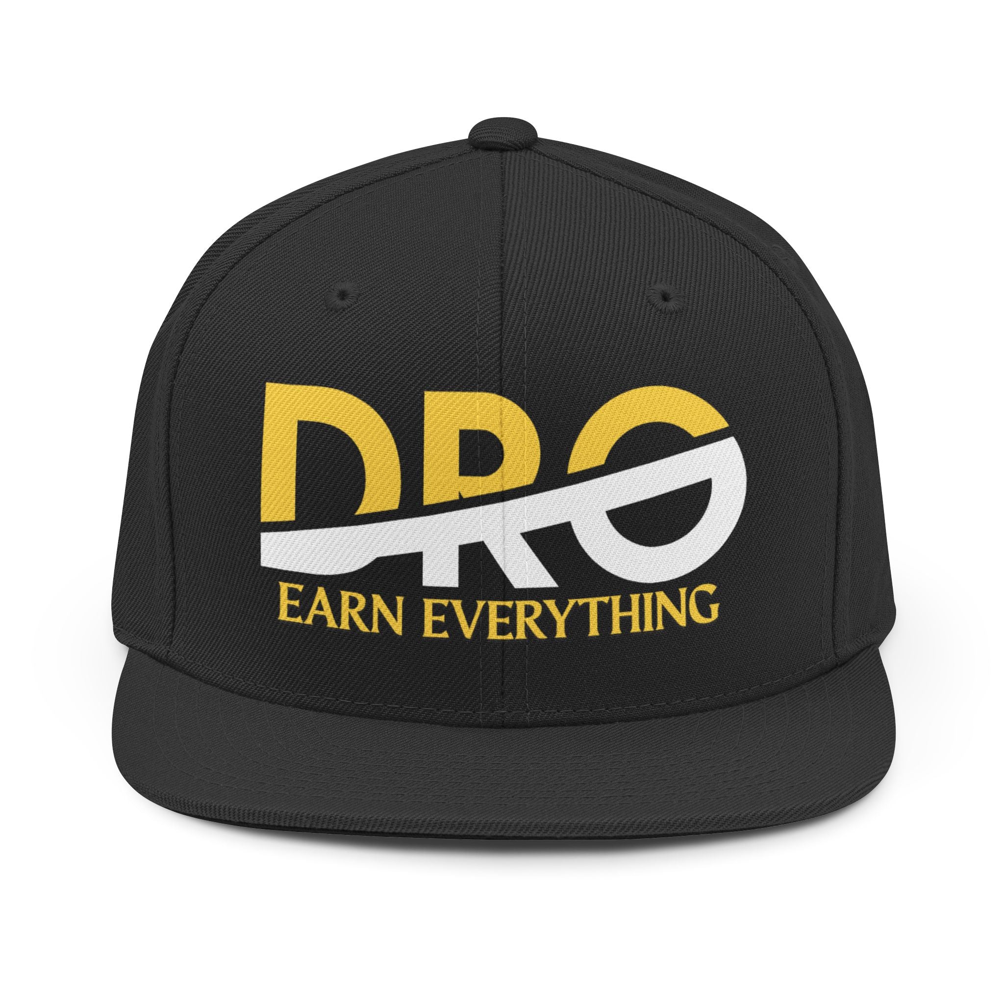 Snapback Hat — DRC "Earn Everything" Logo