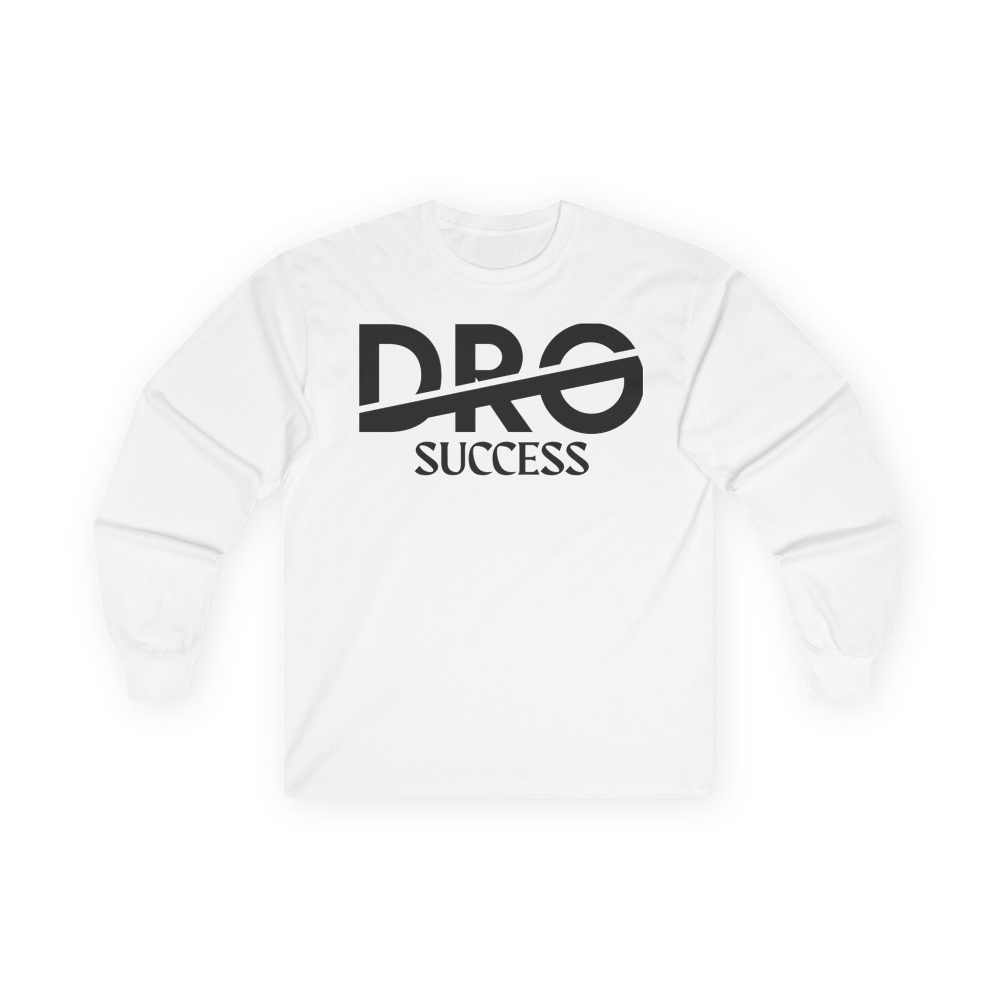 Long Sleeve Tee — 'Pro Success' Minimalist Motivational Design
