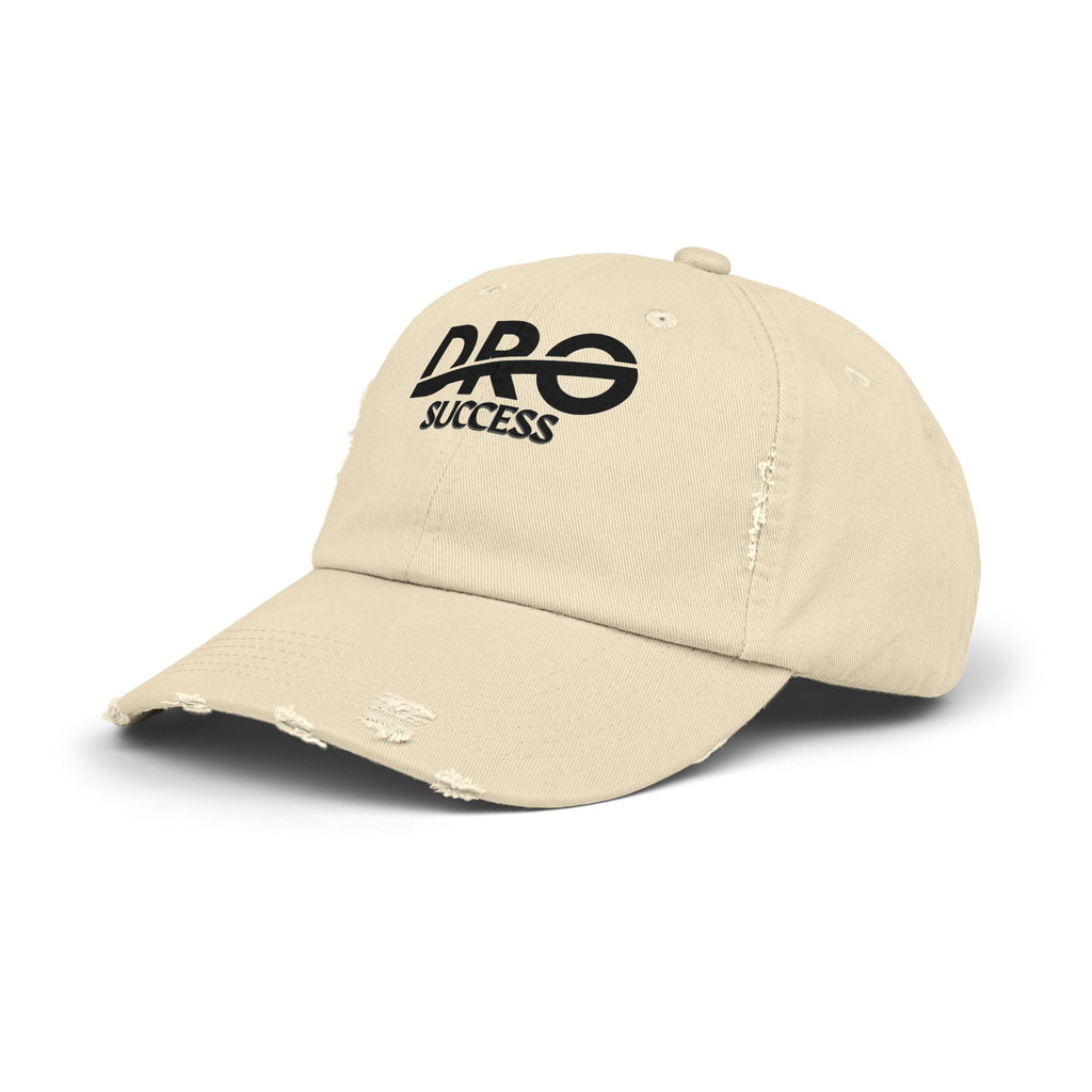 Distressed Dad Hat - "Pro Success" Embroidered Baseball Cap