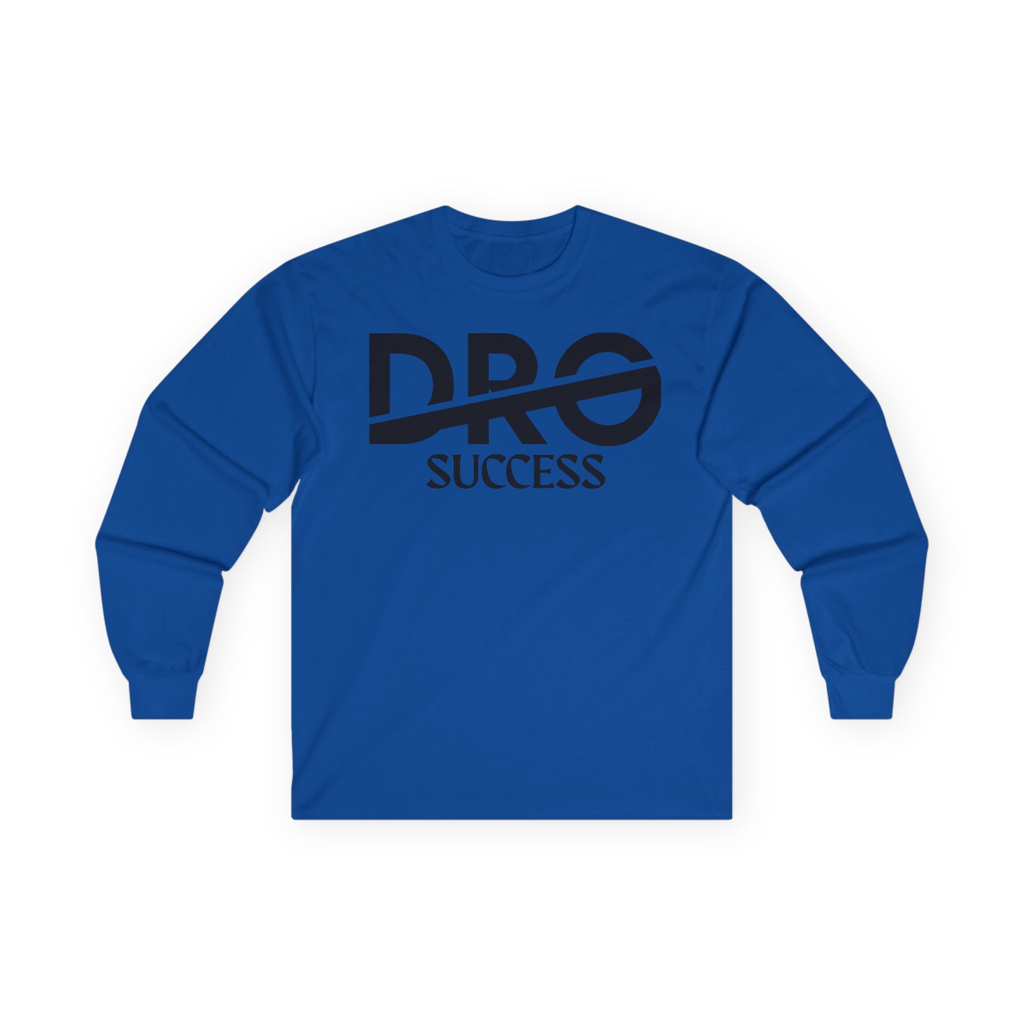 Long Sleeve Tee — 'Pro Success' Minimalist Motivational Design
