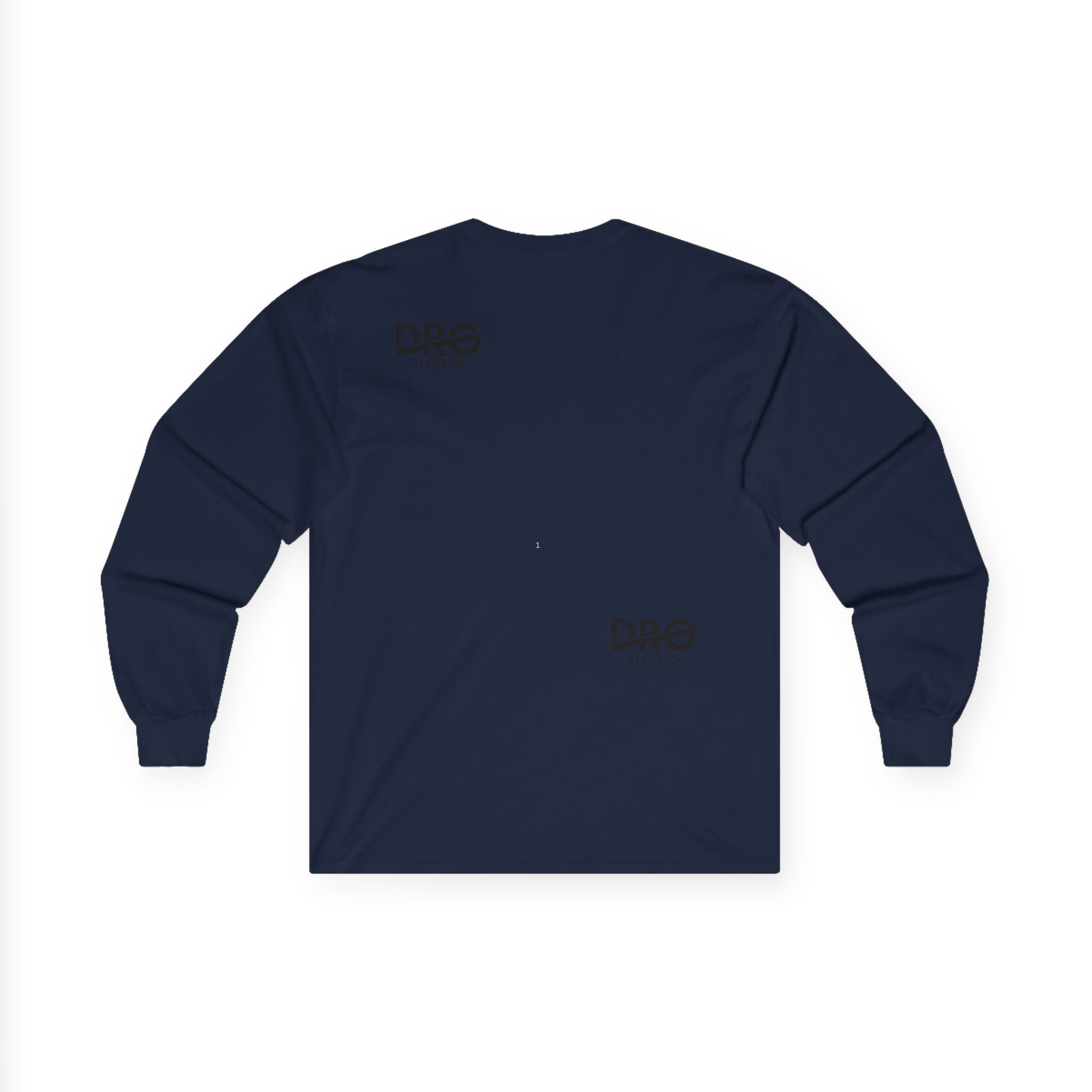 Long Sleeve Tee — 'Pro Success' Minimalist Motivational Design