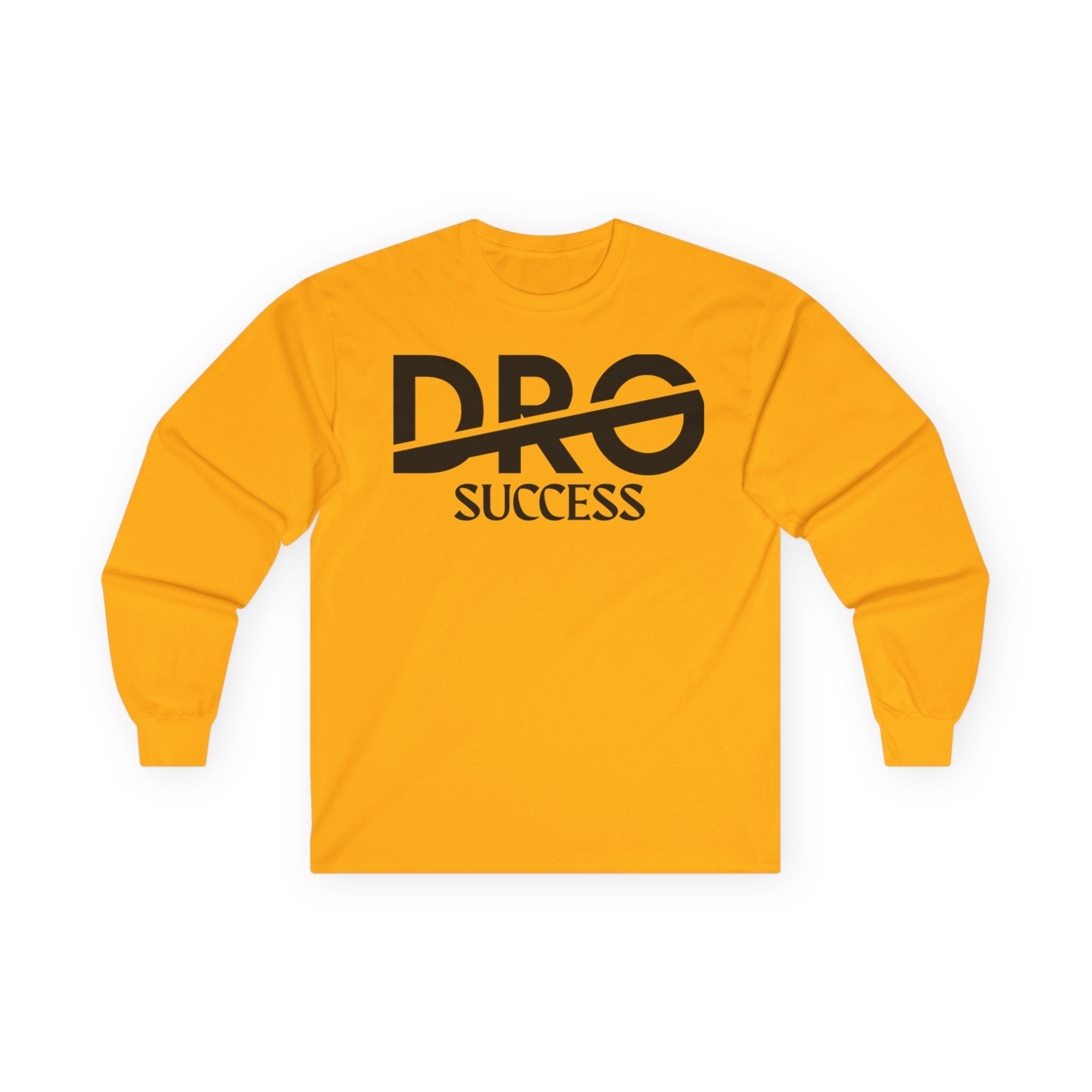 Long Sleeve Tee — 'Pro Success' Minimalist Motivational Design